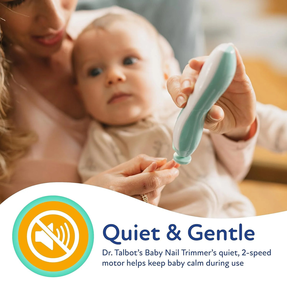 Electric Baby Nail Trimmer with LED Light Hypd.pk